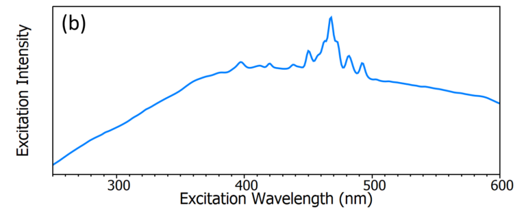 Excitation Correction In A Fluorescence Spectrometer