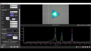 Spectral measurements in Ramacle software