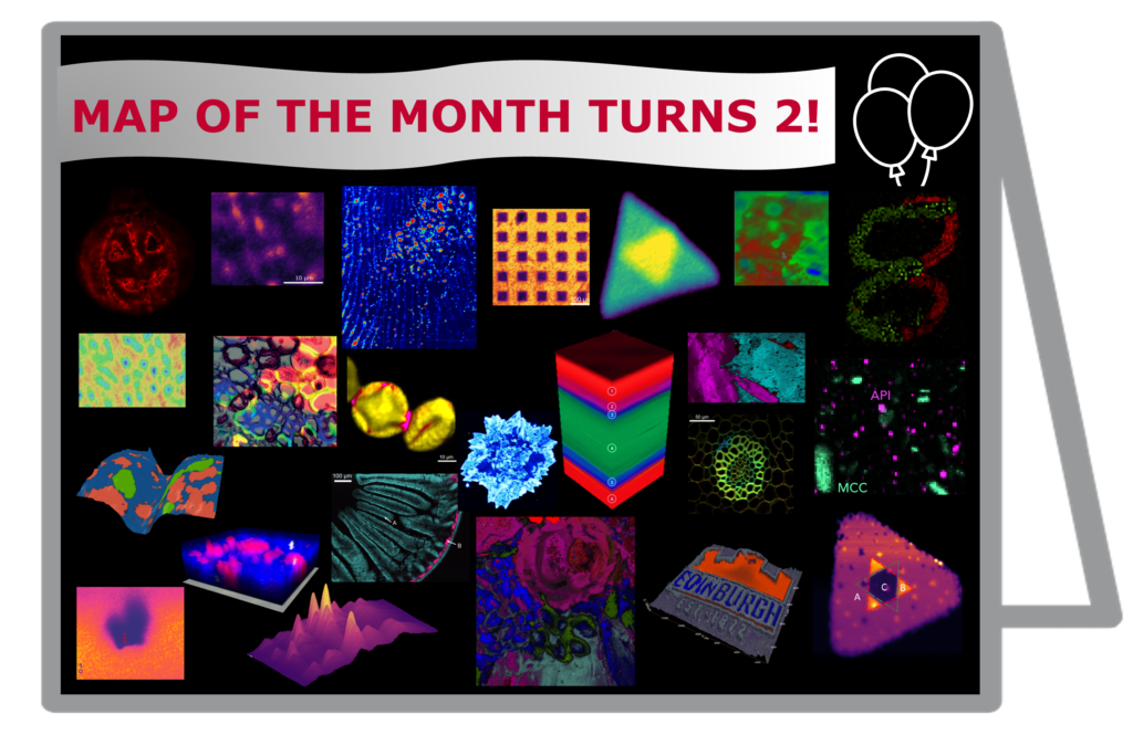 Map of the Month - Birthday Card